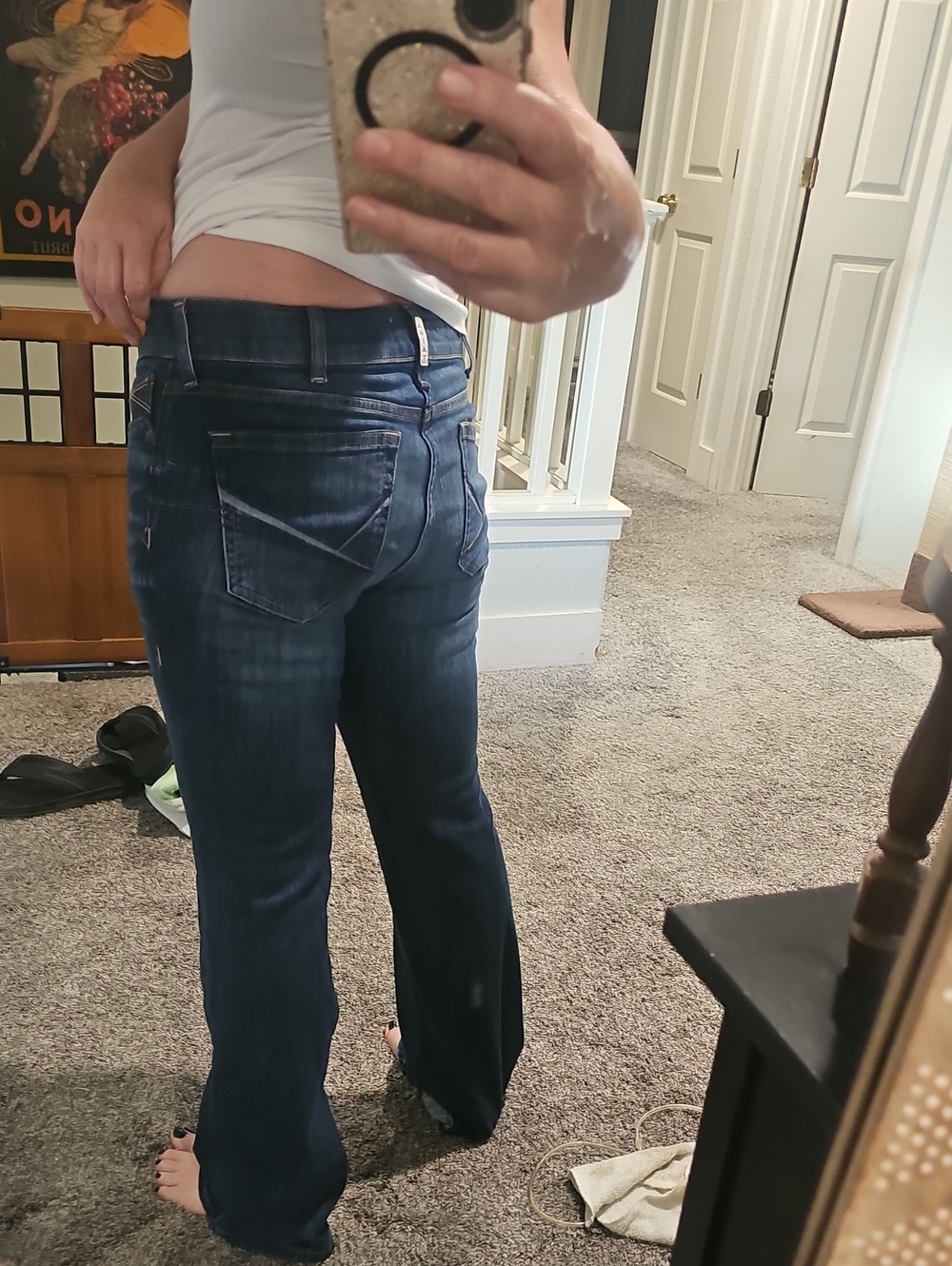STUNNING ARIAT IRVINE LEILA BOOT JEANS